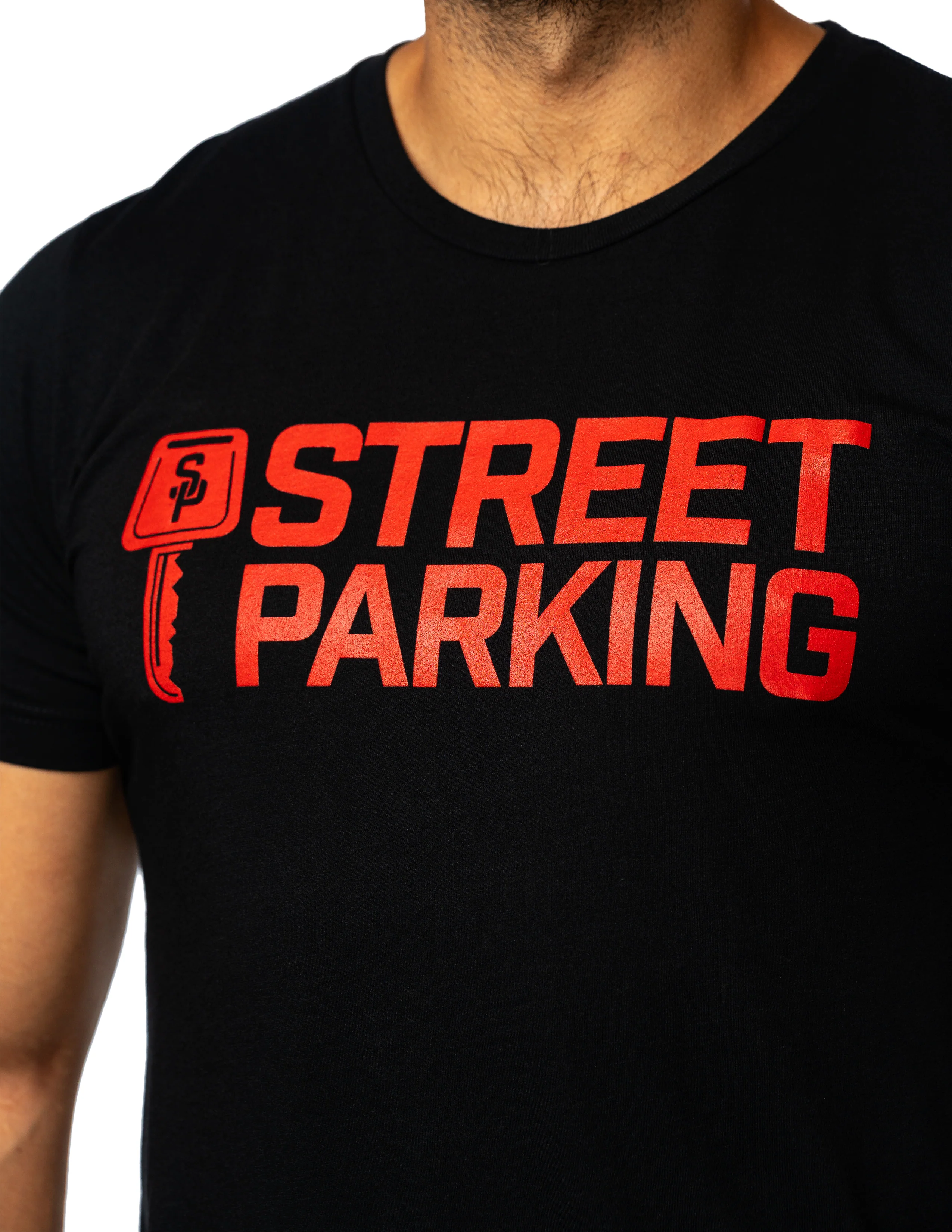 Street Parking Classic Tee - Red - Image 2